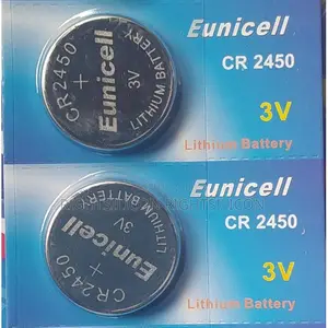 USA ￼ Eunicell Cr2450 5029lc Lithium 2pack 3V Battery