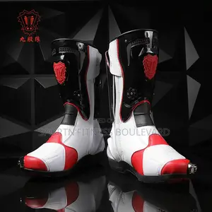 Premium Leather Motorcycle Boots