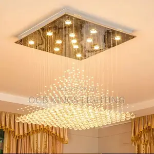 Modern Crystal LED Chandelier Light 600mm