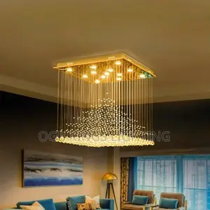 Modern Crystal LED Chandelier Light 600mm