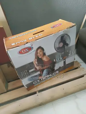 New OX 18" Rechargeable Standing Fan