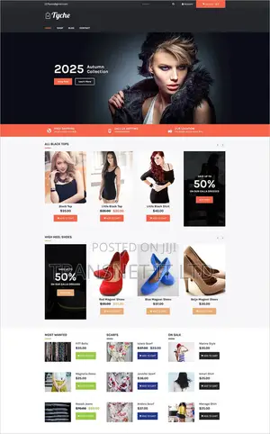 A Responsive E-Commerce Website Design