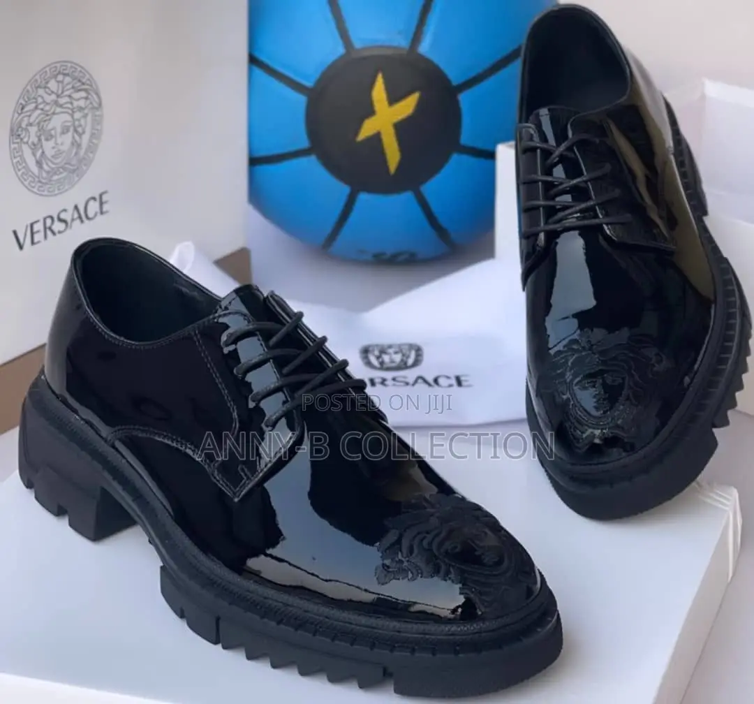Luxury Men Black Shoes