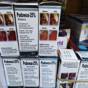 Podowax for Genital Wart Removal From the Skin