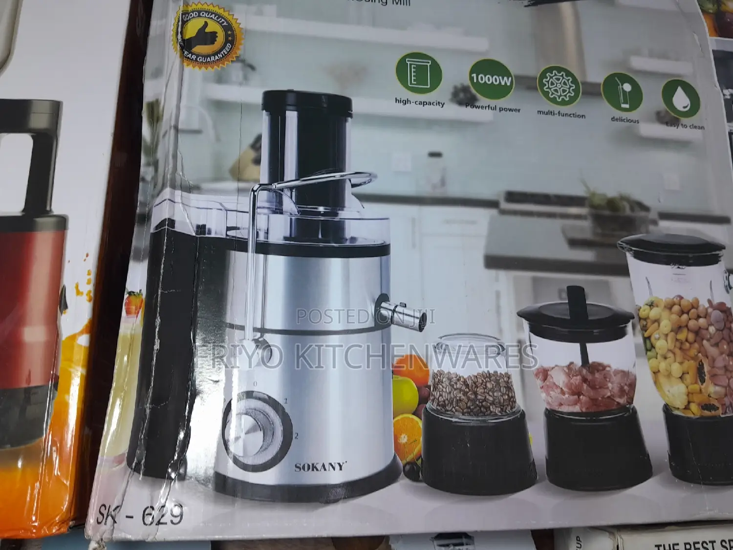 6 In 1 Sokany Blender