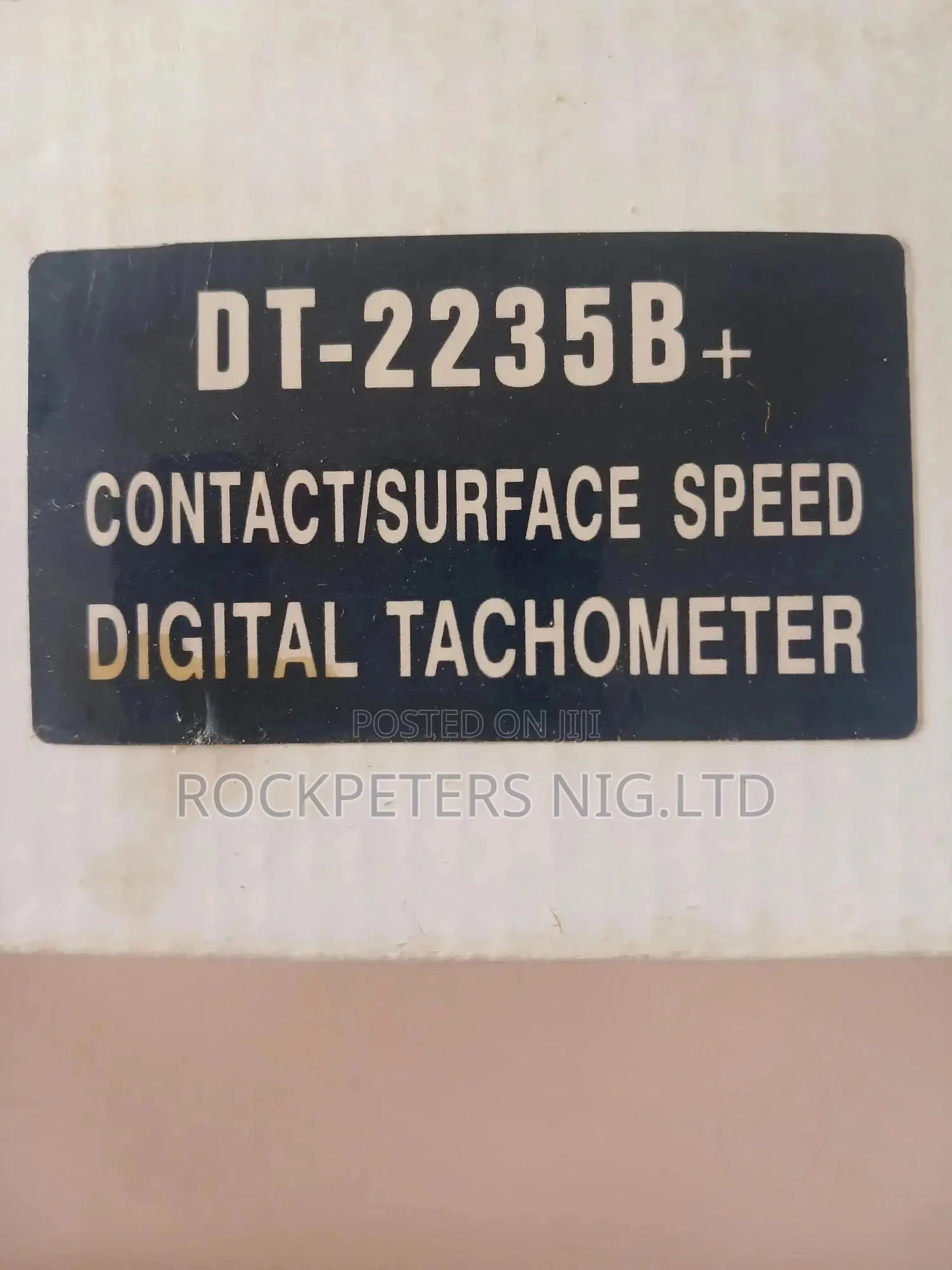 Dt-2235b+ Contact/Surface Speed Digital Tachometer