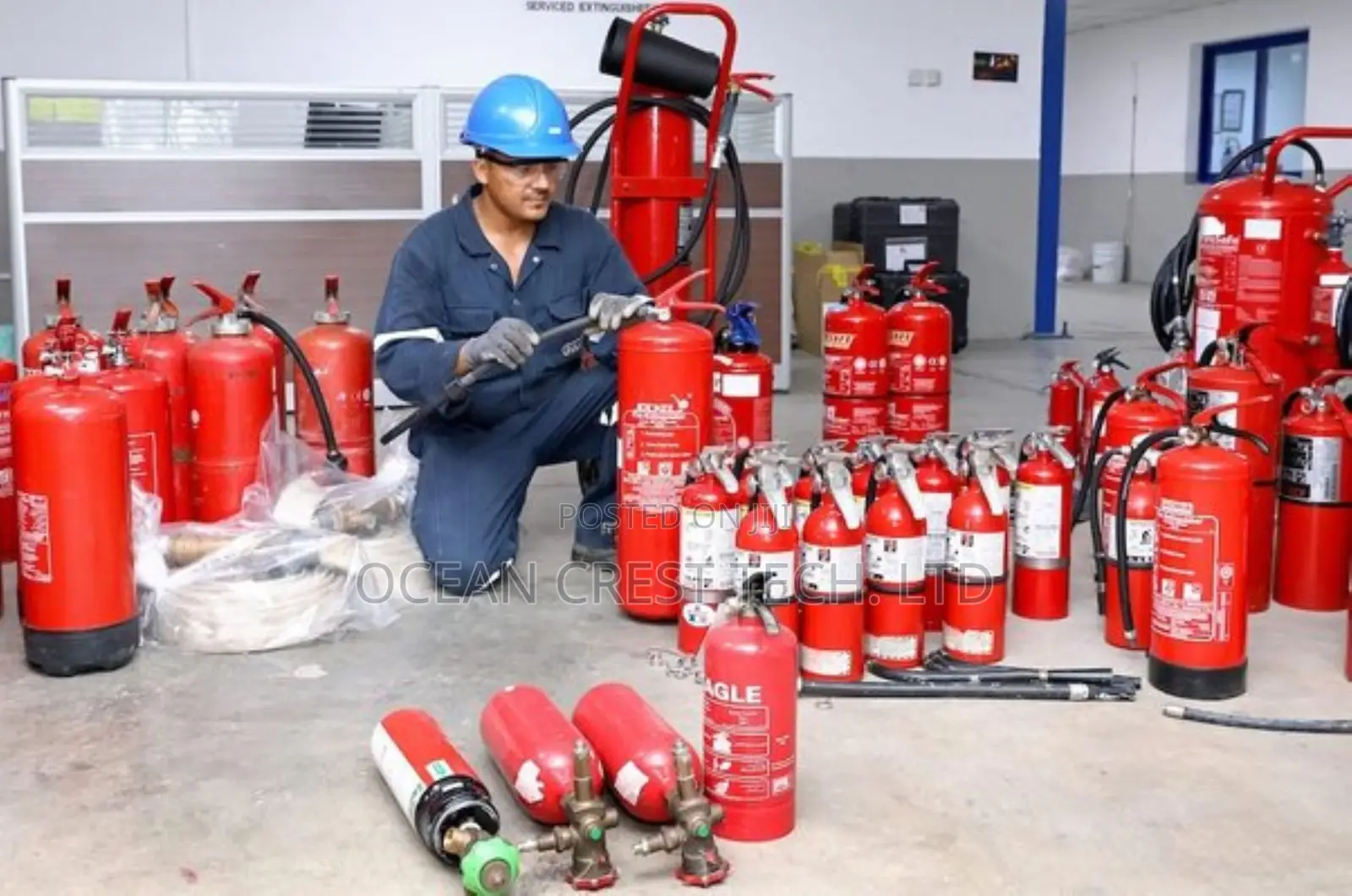 Servicing & Refilling Of Fire Extinguisher