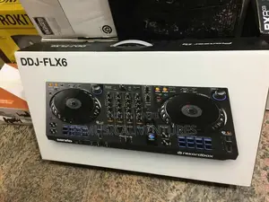 Pioneer Dj DDJ-Flx6 4-Deck Rekordbox and Serato Dj Controlle