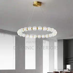 Glass Ball Hanging Lustre Light