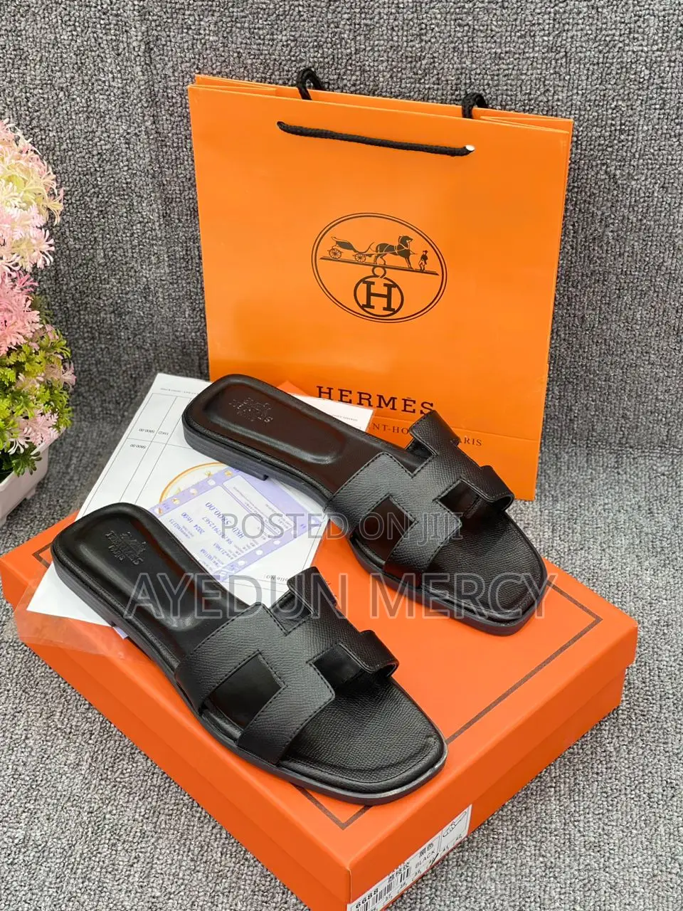Luxury Hermes Slippers