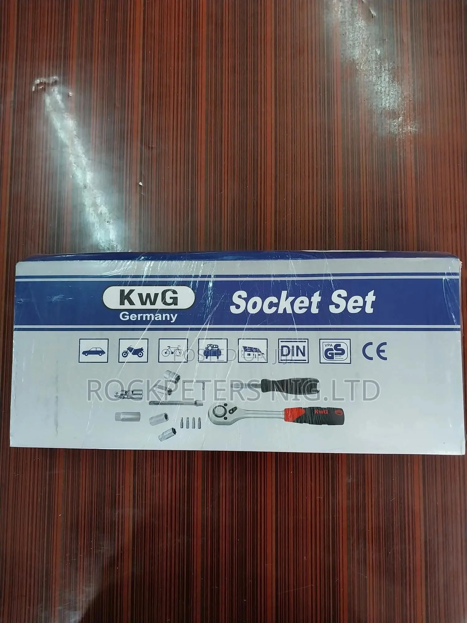 KWG 34024 24PCS 1/2" Dr. Socket Set