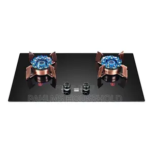 Built-in Flip Double Burner Gas Cooker