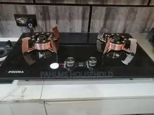 Built-in Flip Double Burner Gas Cooker