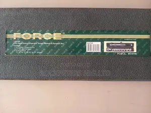 Force 64705 1/2"Dr.Changeable Head Torque Wrench Spanner Set(13-30mm)