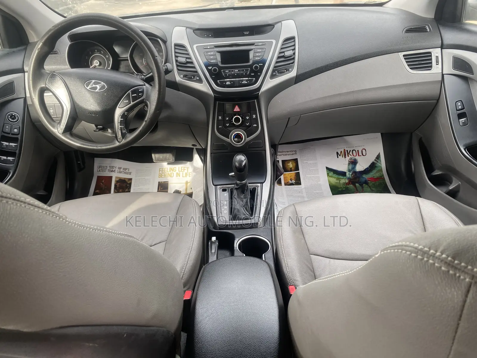 Hyundai Elantra 2014 White