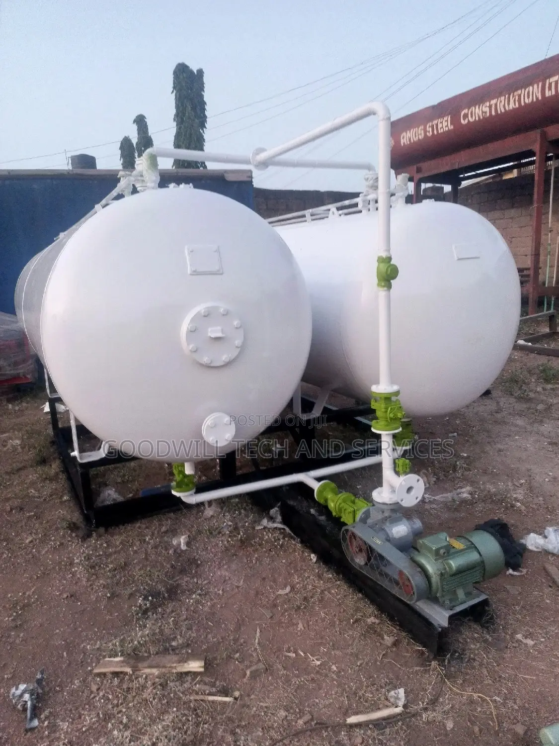 LPG Plant and Skid Construction.