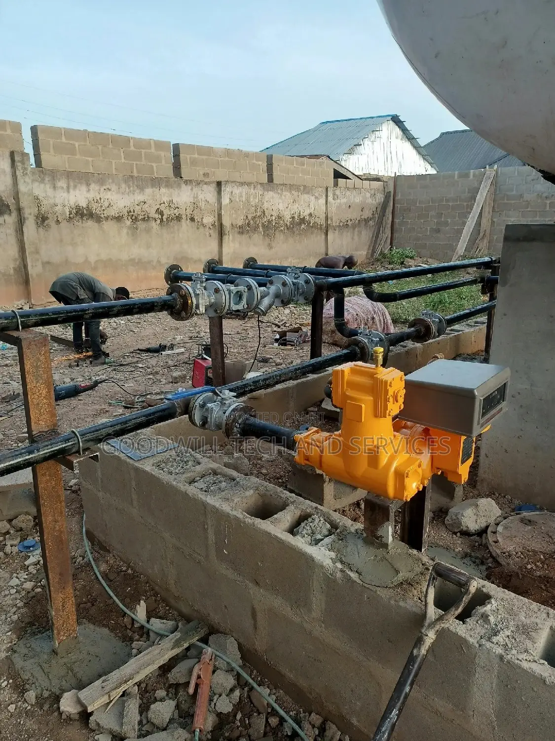 LPG Plant and Skid Construction.