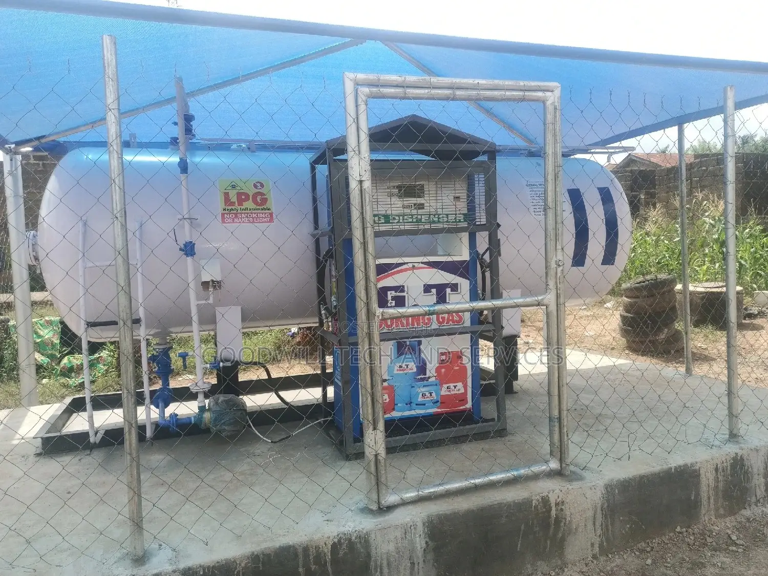 LPG Plant and Skid Construction.