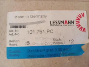 Lessmann 101.751pc Steel Wire Brush (12pcs)