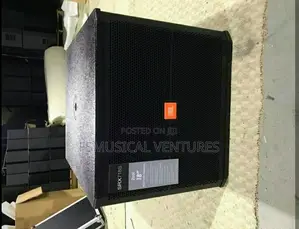 JBL SRX 718 Single Subwoofer and Single Speaker System