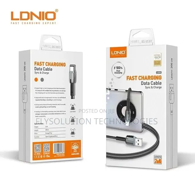 Ldnio Usb-C Fast Charging Data Cable 2M
