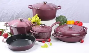 9pcs Enamel Cookware Set