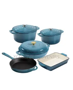 9pcs Enamel Cookware Set