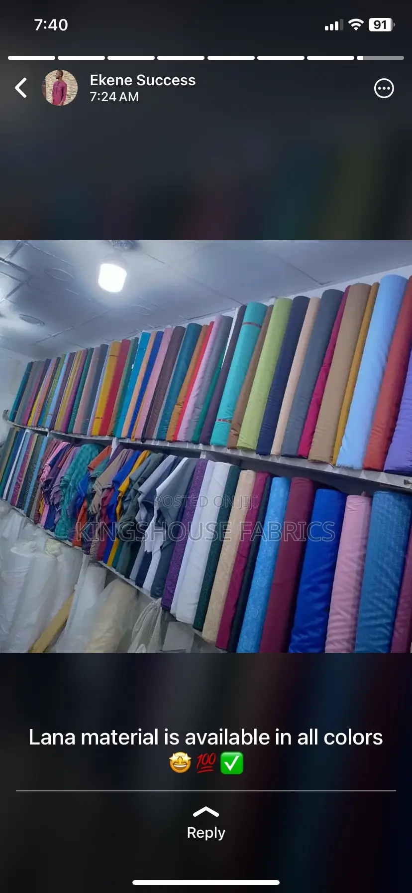 Quality Senator Kaftan Fabrics