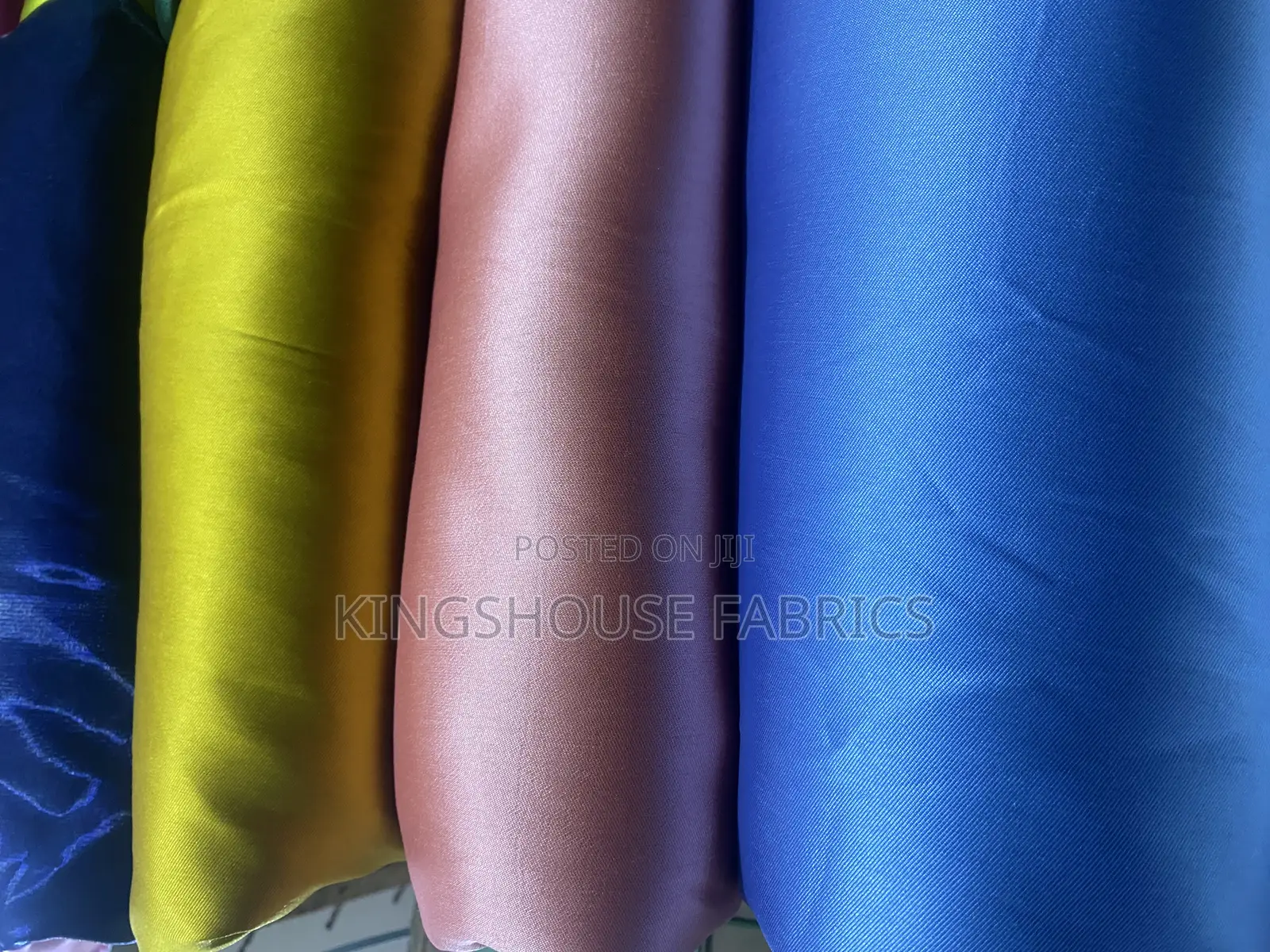 Quality Mikado, Crepe, Net, Duchess and Sample Material