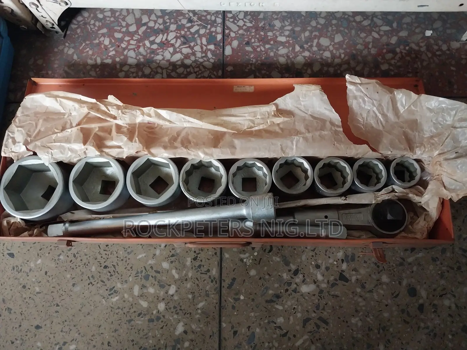 1" Drive Gedore D21-Emu Socket Set