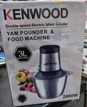 Photo - Kenwood 3L Yam Pounder and Multi-Purpose Food Processors