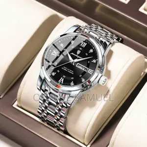 Poedagar Sapphire Glass Wristwatch