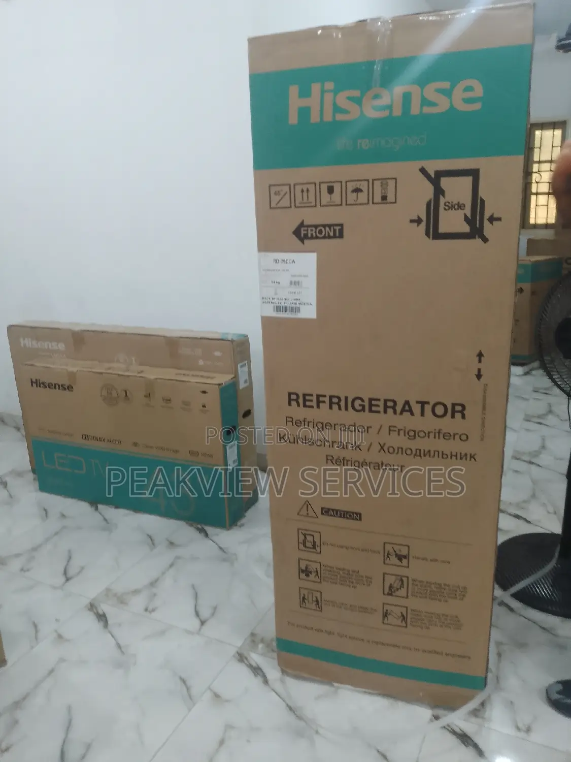 Fast Cooling Hisense 225L Bottom Freezer Double Door Ref