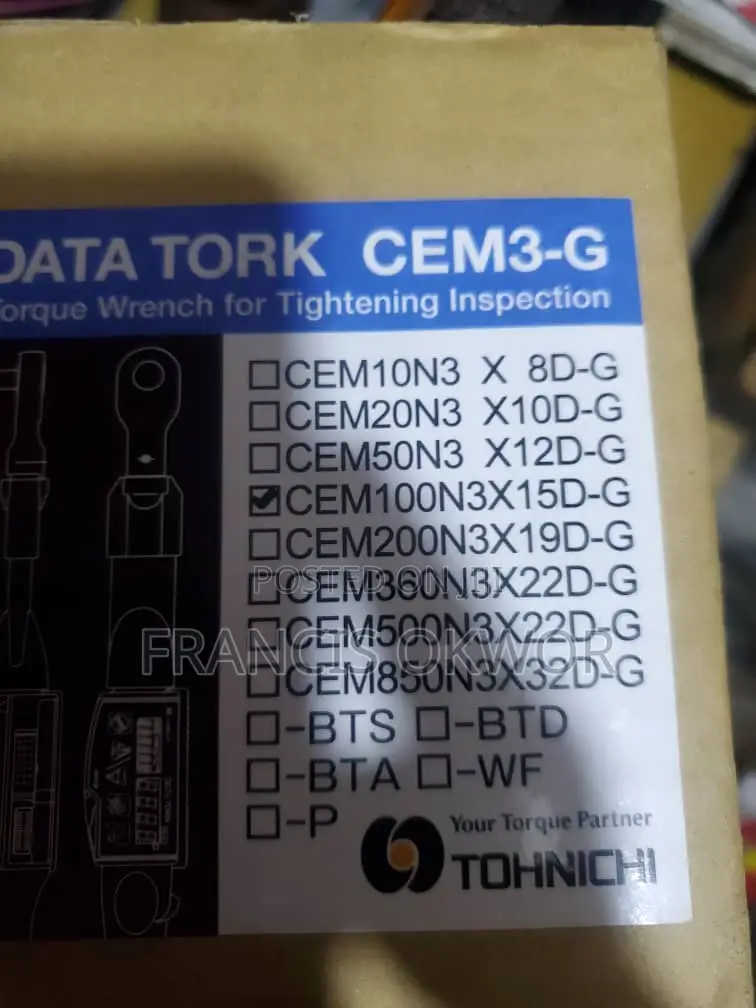 Digital Torque Wrench CEM3-G