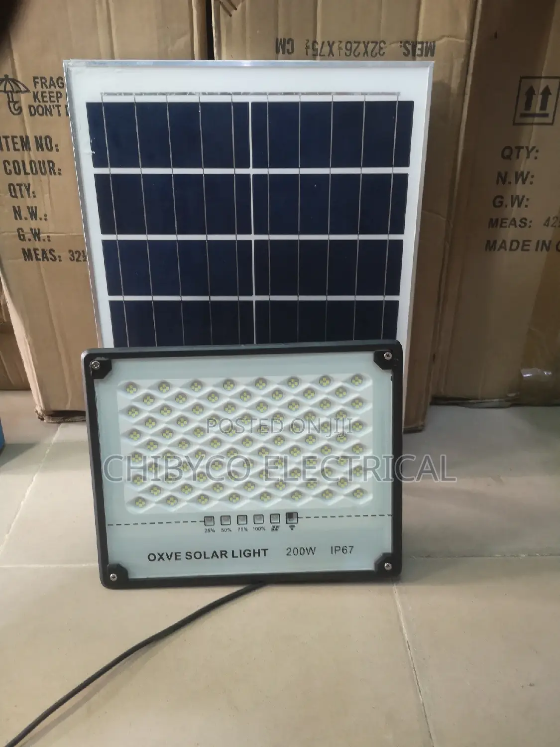 200w Multiple Eyes Solar Flood Light