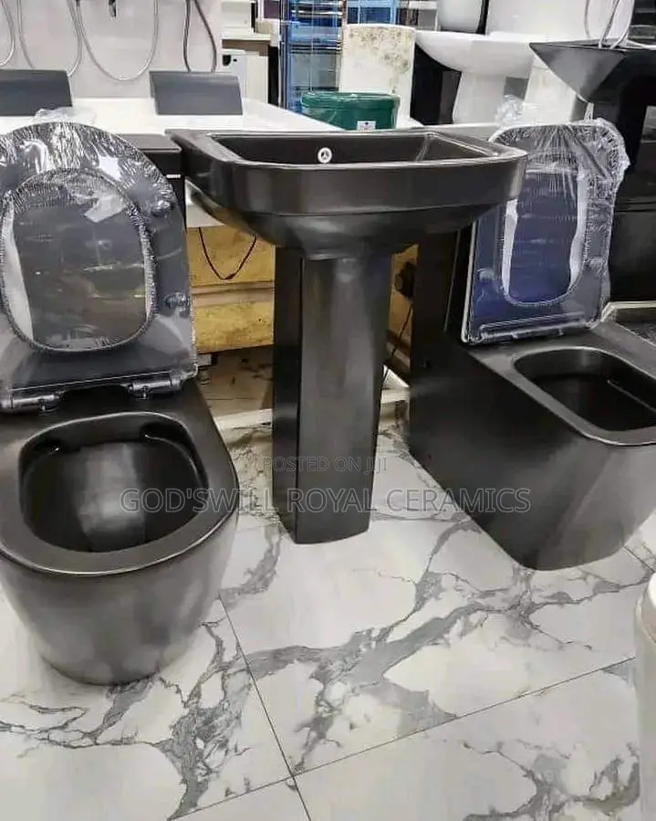 Black Luxury WC England Made