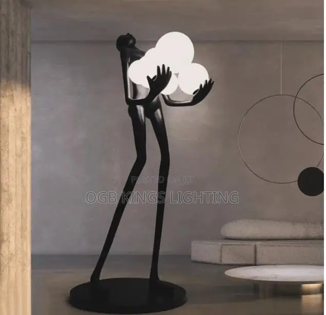 Resin Standing Floor Lamp for Home Decoration