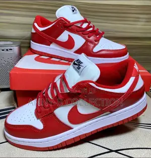Quality Red Nike Air Force Sneakers