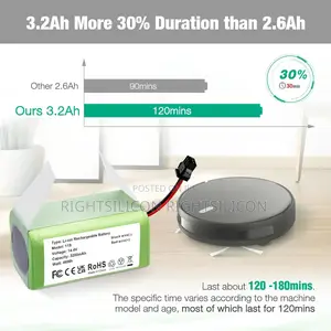 USA 3200mah Battery - Compatible With Eufy Robovac 11S
