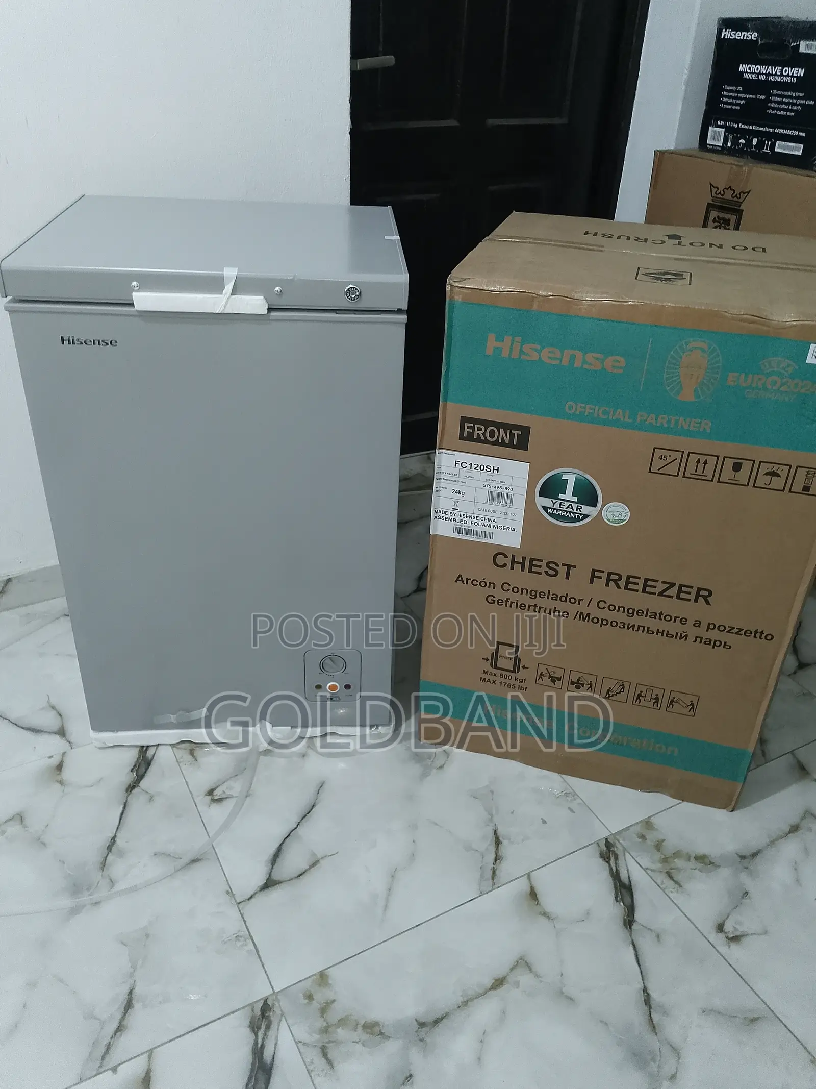 95 Litres Hisense 120sh Chest Freezer