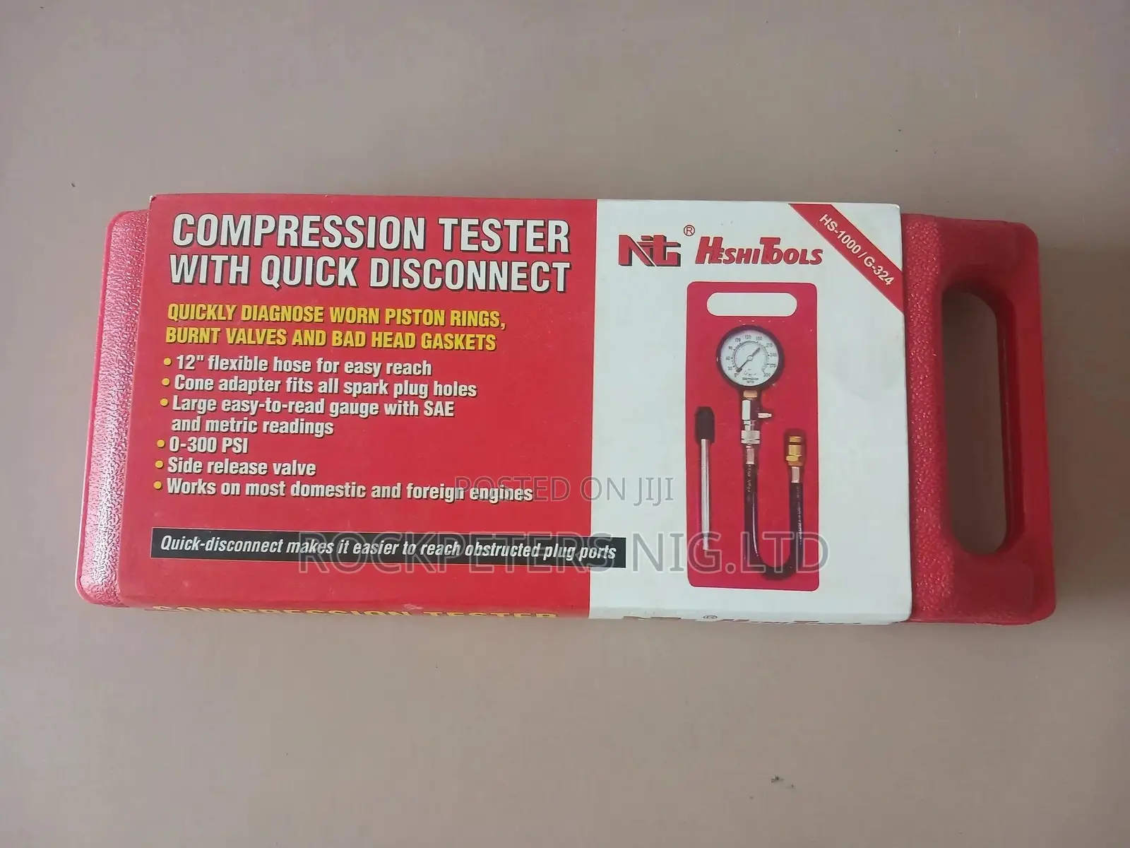 Compression Tester With Quick Disconnect