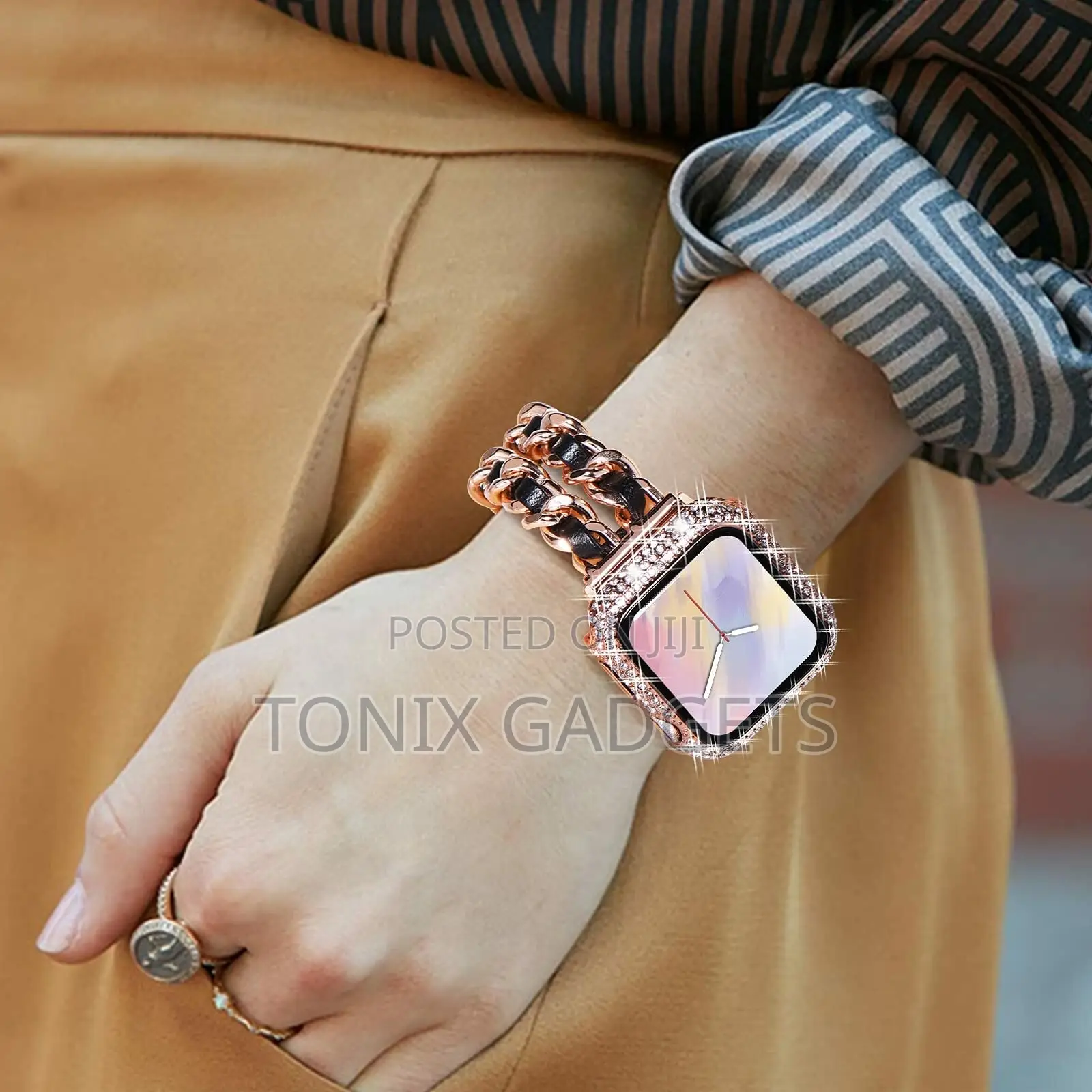 Iwatch Crystal Edge-to-Edge Protective Replacement Case