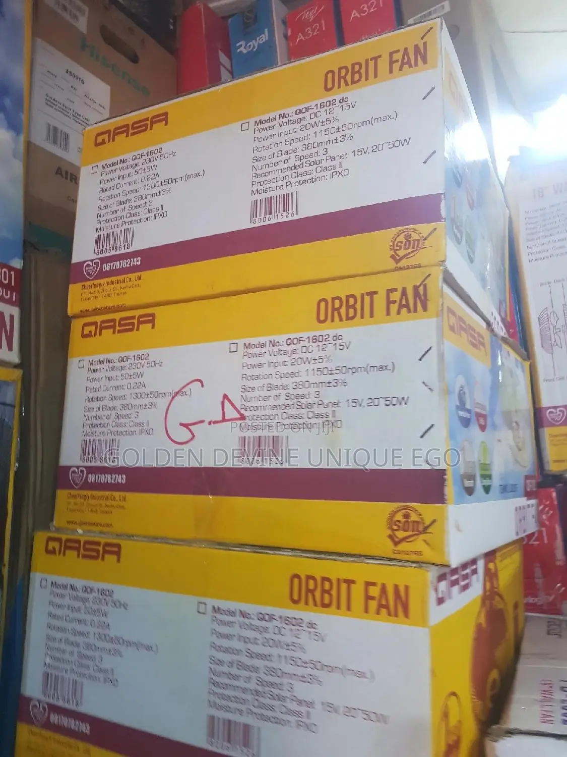 Qasa Orbit Fan