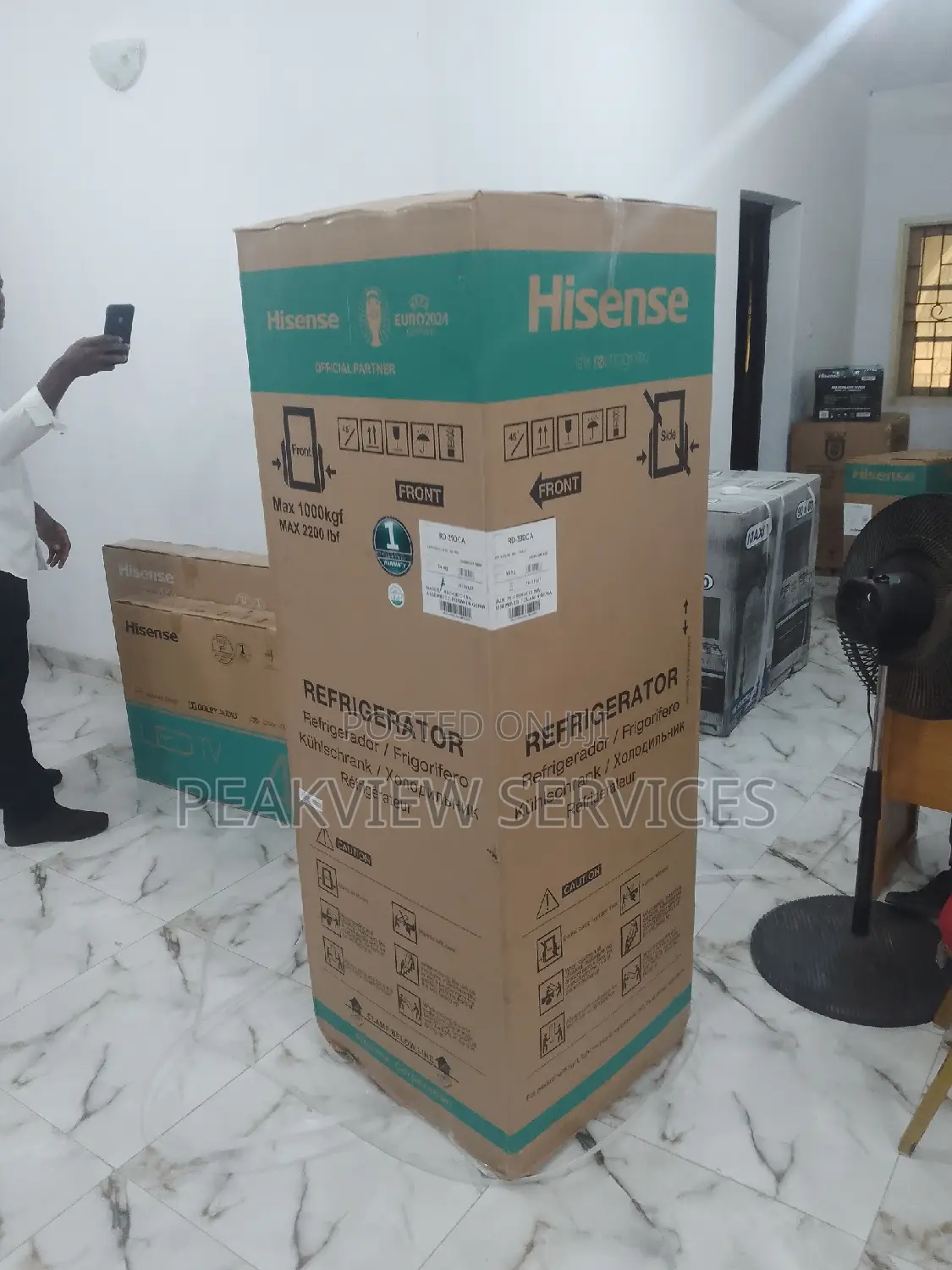 Low Noise Hisense Bottom Freezer Refrigerator (225L)