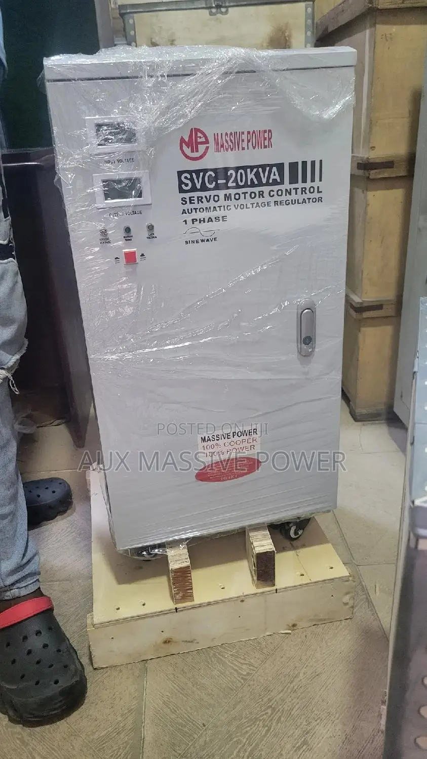 Massive Single Phase Stabilizer