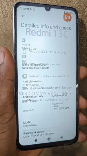 Xiaomi Redmi 13C 256 GB Green