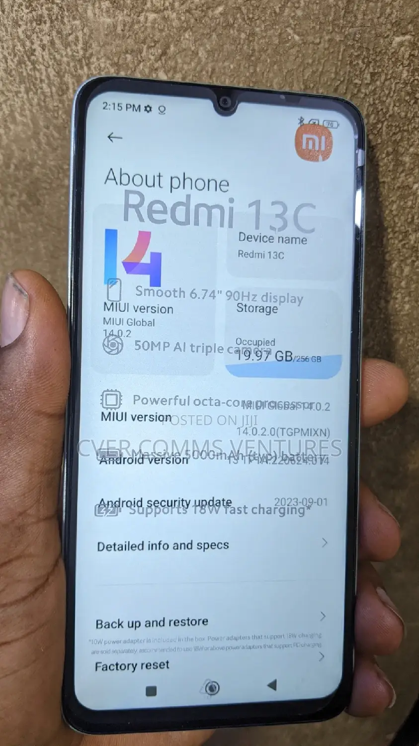 Xiaomi Redmi 13C 256 GB Green