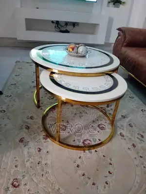 Good Quality Versace 2 in 1 Marble Top Center Table