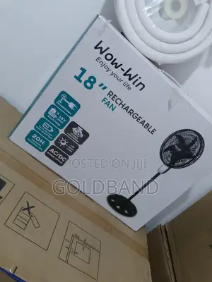 Durable Wow Win 17.2 Inches Rechargeable Fan