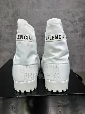 Luxury White  Balenciaga Booth